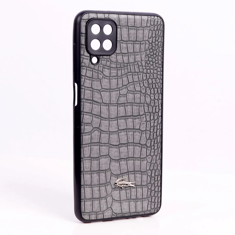 قاب پوست ماری کروکودیل سامسونگ Galaxy A12 محافظ لنزدار