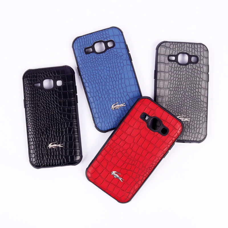 قاب پوست ماری کروکودیل سامسونگ Galaxy J1 محافظ لنزدار