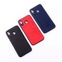 قاب ساده سیلیکونی چرمی Samsung Galaxy M20