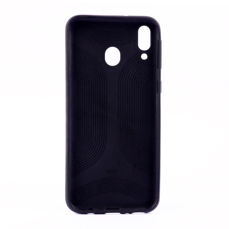 قاب ساده سیلیکونی چرمی Samsung Galaxy M20