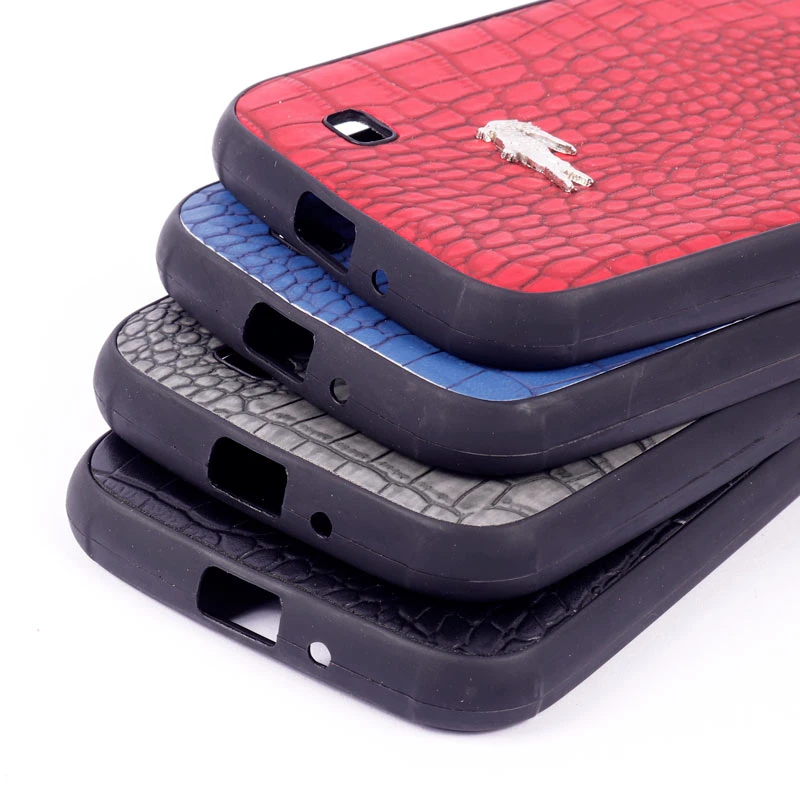 قاب پوست ماری کروکودیل سامسونگ Galaxy S4 محافظ لنزدار