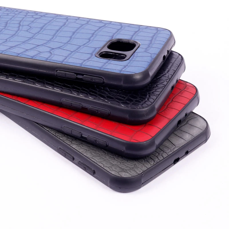 قاب پوست ماری کروکودیل سامسونگ Galaxy S6 محافظ لنزدار