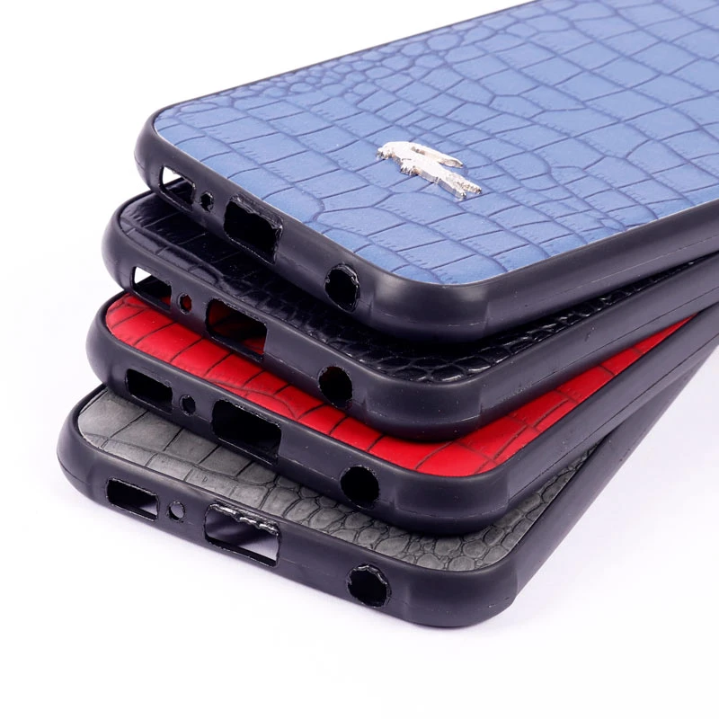 قاب پوست ماری کروکودیل سامسونگ Galaxy S6 محافظ لنزدار