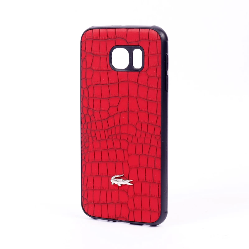قاب پوست ماری کروکودیل سامسونگ Galaxy S6 محافظ لنزدار