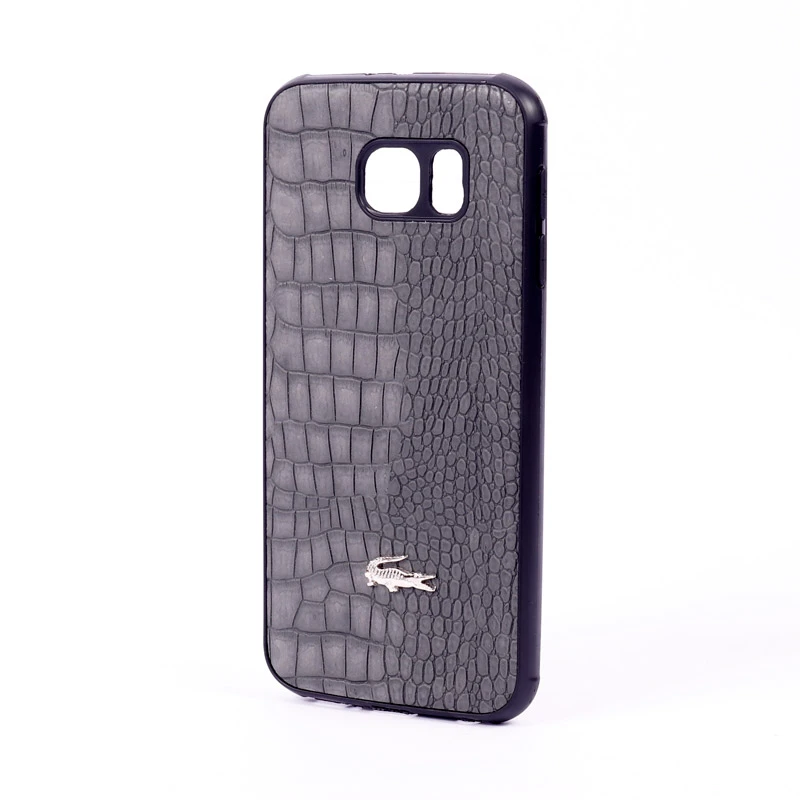 قاب پوست ماری کروکودیل سامسونگ Galaxy S6 محافظ لنزدار