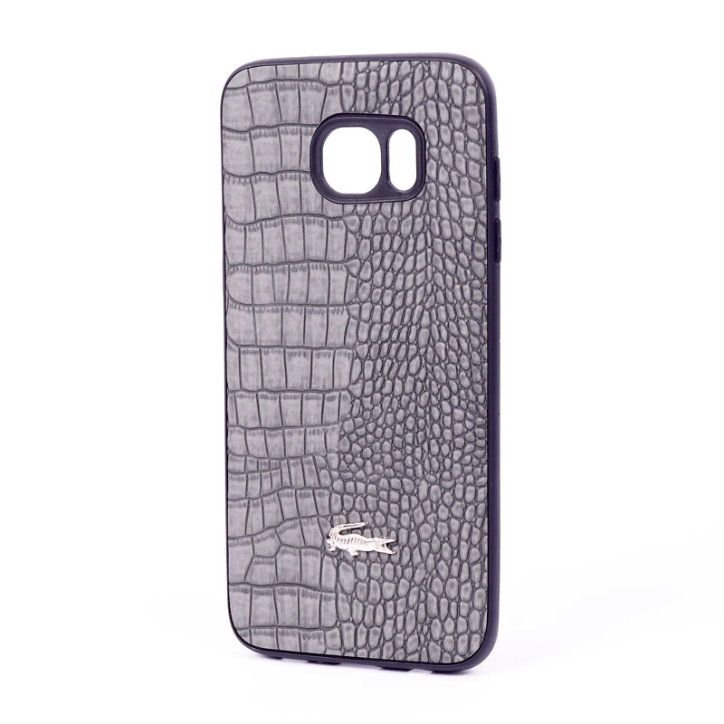 قاب پوست ماری کروکودیل سامسونگ Galaxy S7 Edge محافظ لنزدار