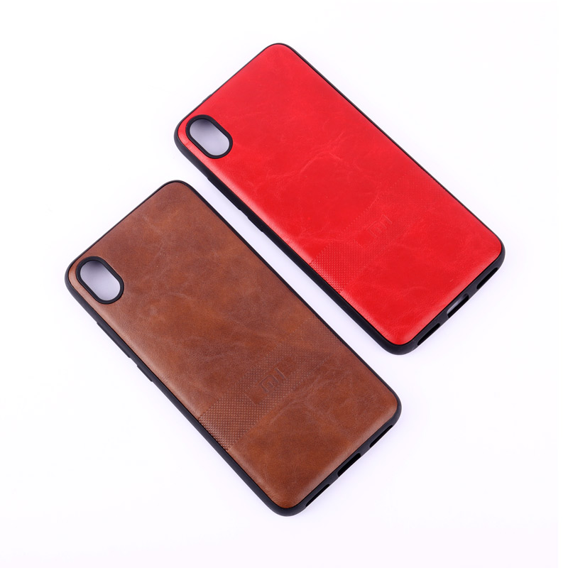 قاب ساده سیلیکونی چرمی Xiaomi Redmi 7A