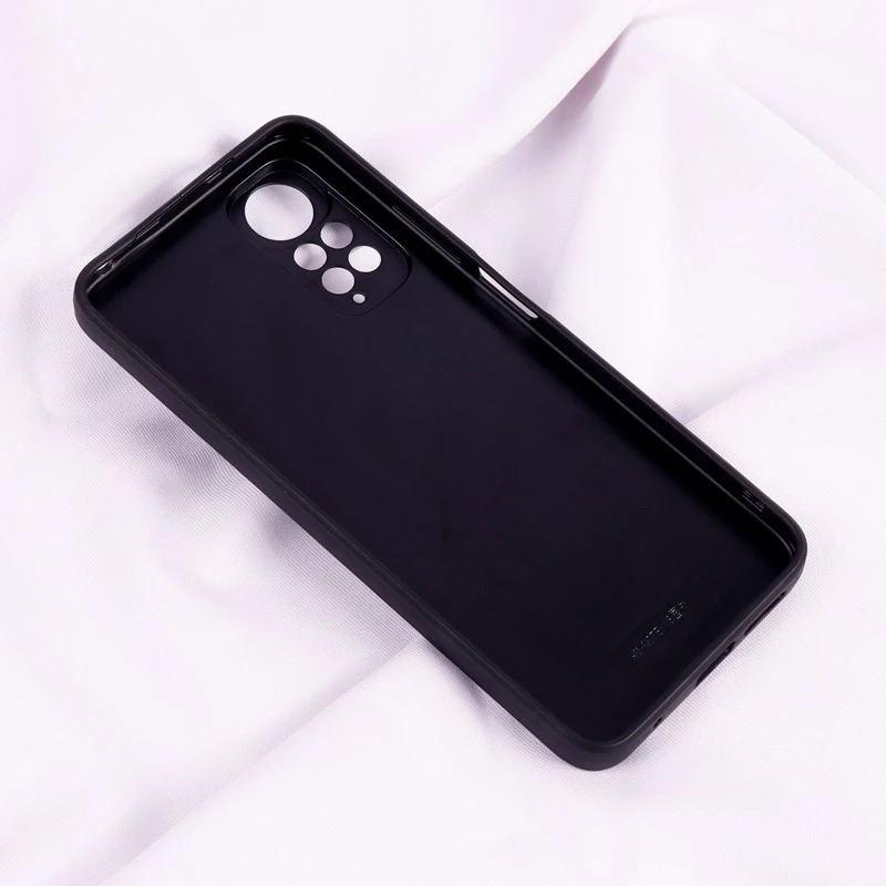 قاب طرح PVD محافظ لنزدار Xiaomi Redmi Note 11 / 11s مشکی