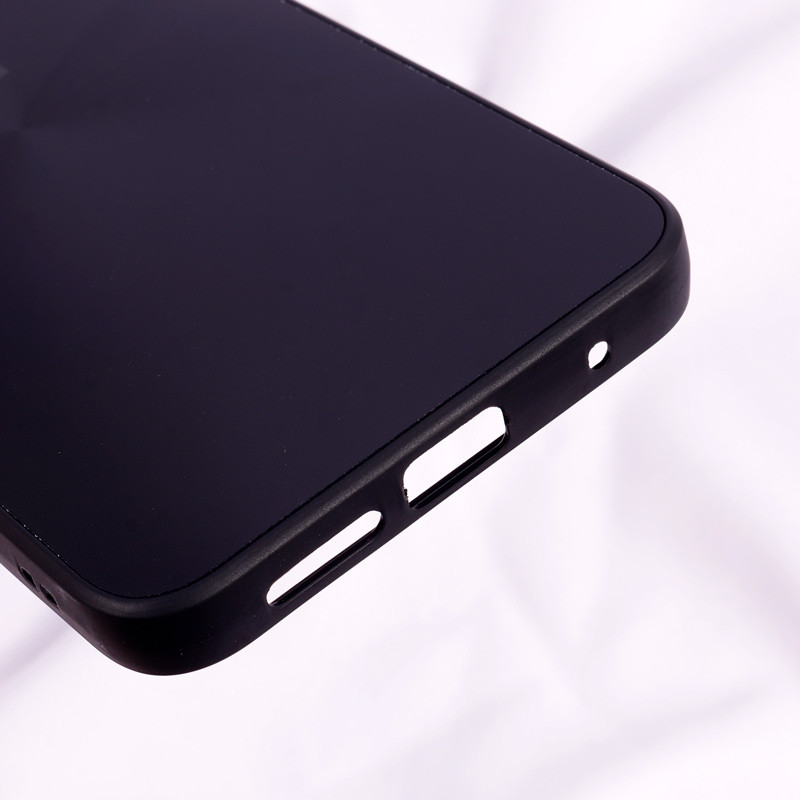 قاب طرح PVD محافظ لنزدار Xiaomi Redmi Note 11 / 11s مشکی