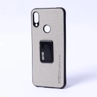 قاب چرمی هولدر دار Xiaomi Redmi Note 7 طوسی