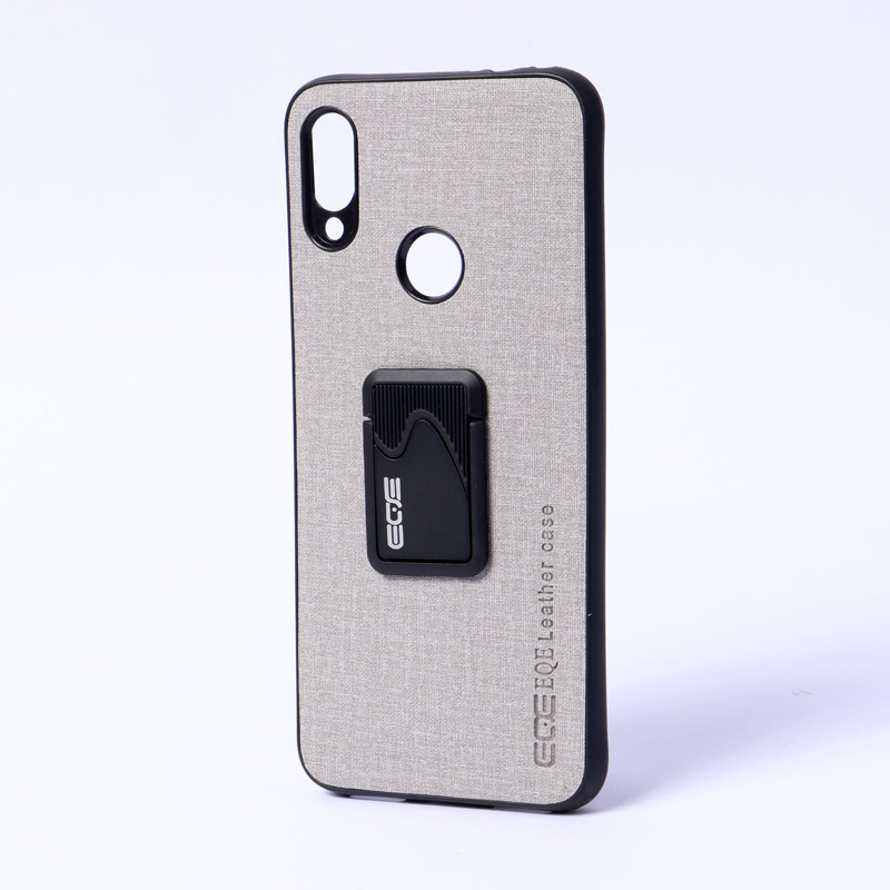 قاب چرمی هولدر دار Xiaomi Redmi Note 7 طوسی