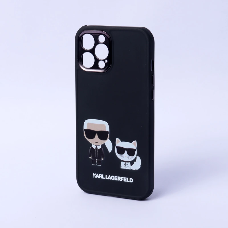 قاب عروسکی Carel Magic محافظ لنزدار iPhone 12 Pro Max مشکی