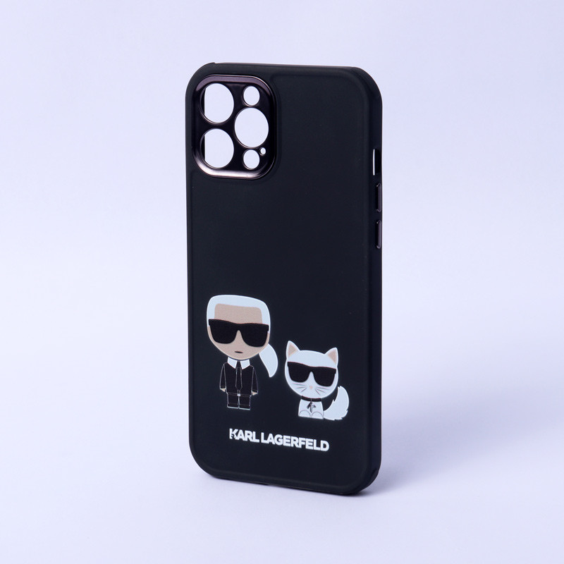 قاب عروسکی Carel Magic محافظ لنزدار iPhone 12 Pro Max مشکی