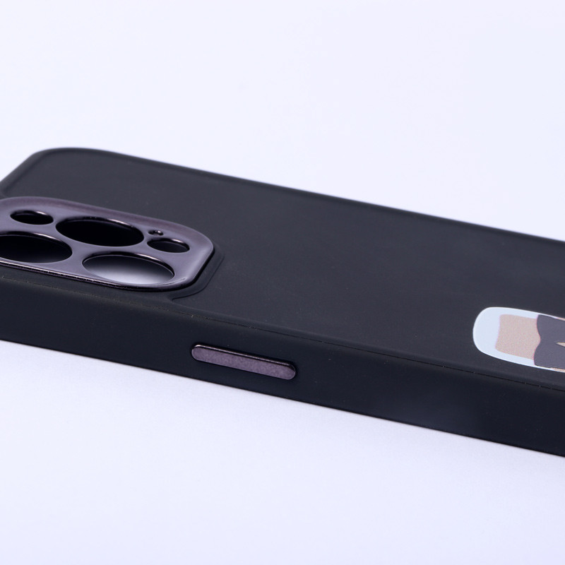 قاب عروسکی Carel Magic محافظ لنزدار iPhone 12 Pro Max مشکی