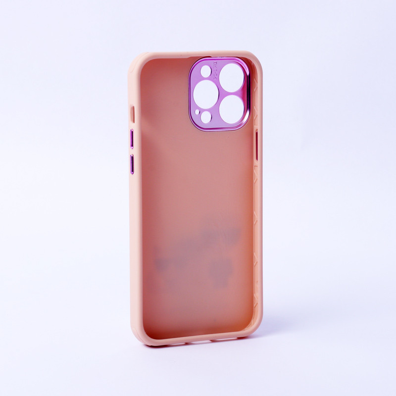 قاب عروسکی Carel Magic محافظ لنزدار iPhone 13 Pro صورتی