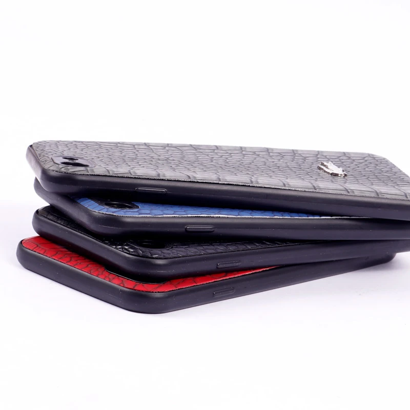 قاب پوست ماری کروکودیل آیفون iPhone 7 / 8 / SE 2020 محافظ لنزدار