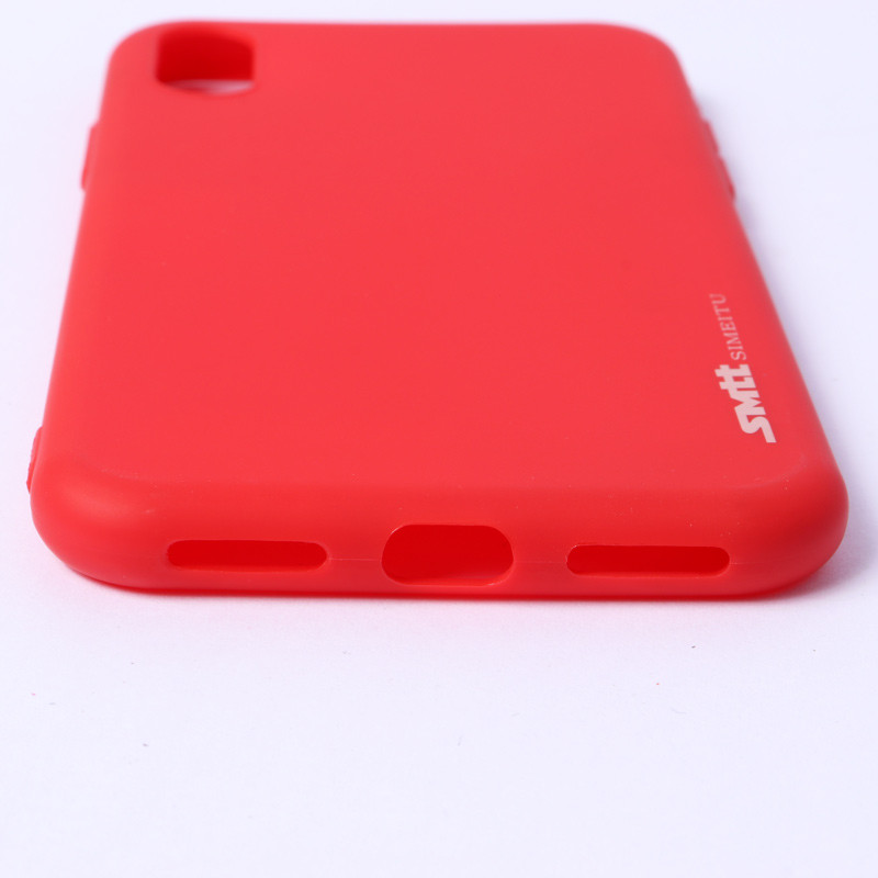 قاب ژله ای پکدار SMTT آیفون iPhone X قرمز