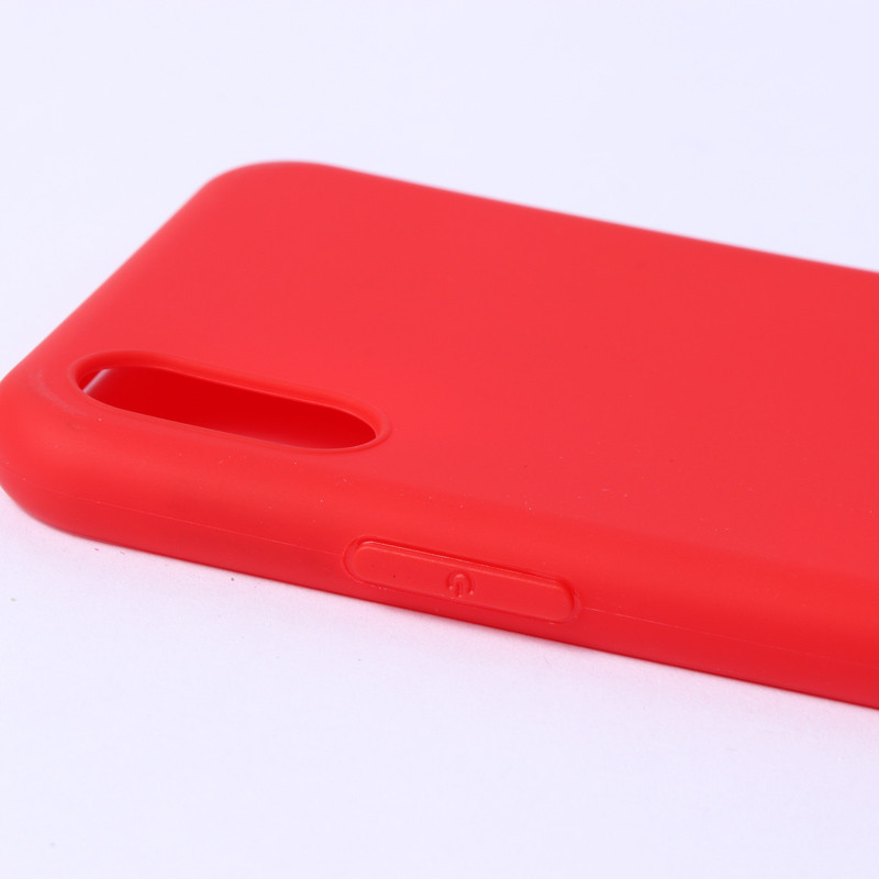 قاب ژله ای پکدار SMTT آیفون iPhone X قرمز
