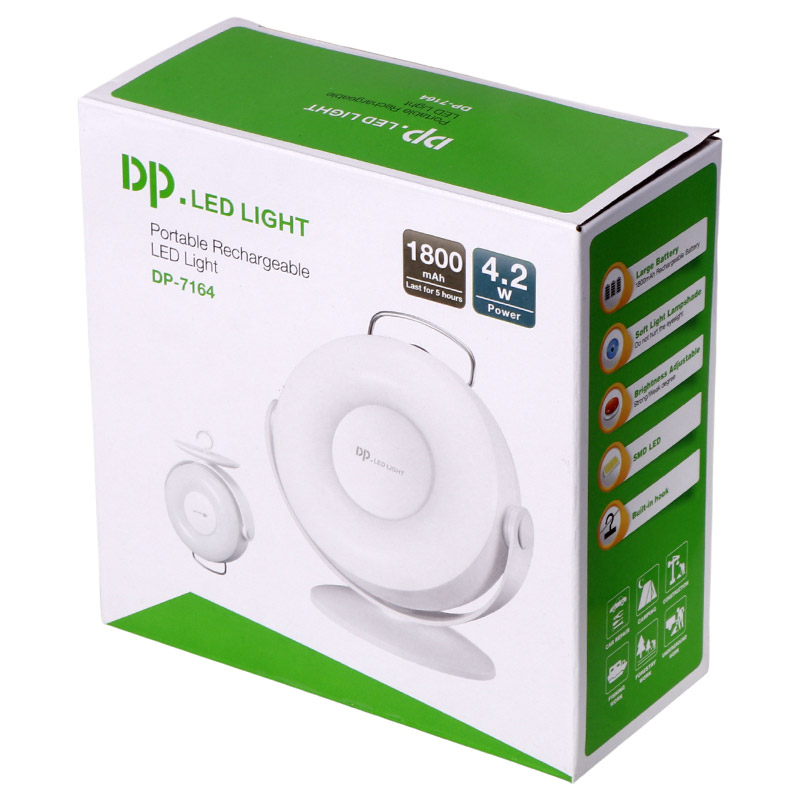 چراغ اضطراری آویزدار شارژی DP.LED Light DP-7164