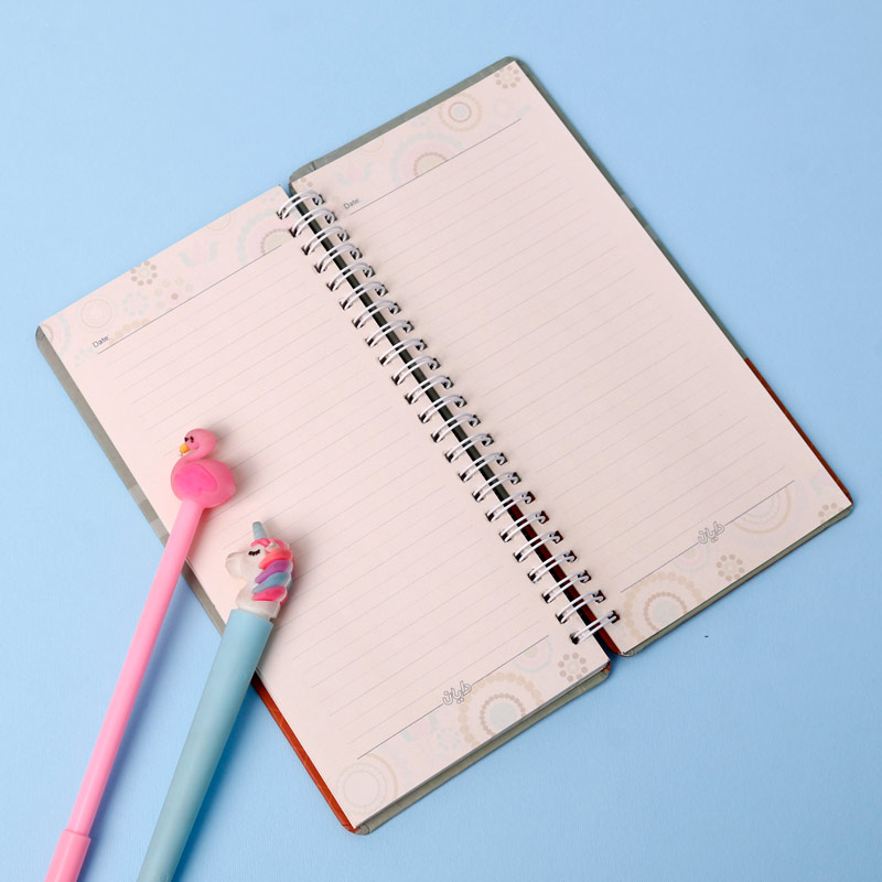 دفترچه یادداشت سیمی 60 برگ دایان Dayan Angel To do list بغل بازشو