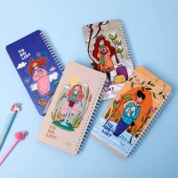 دفترچه یادداشت سیمی 60 برگ دایان Dayan Angel To do list بغل بازشو