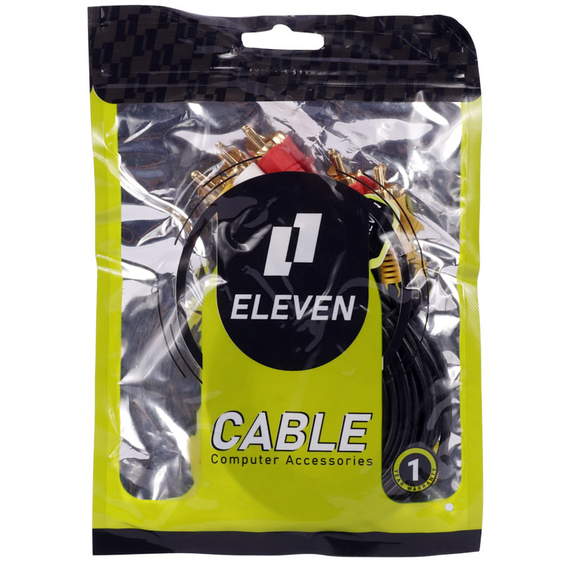 کابل ۳ به ۳ Eleven AV RCA 1.5m