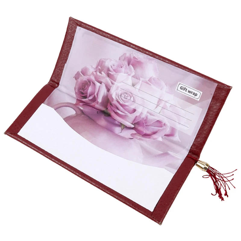 پاکت پول کیفی چرمی 90x200mm