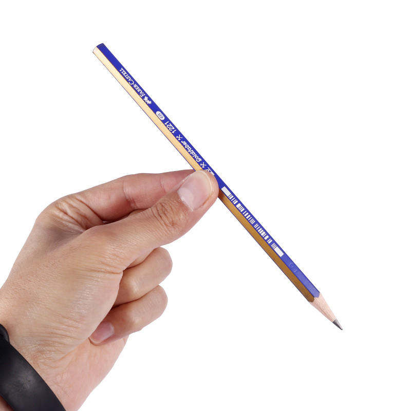 مداد طراحی فابر کاستل Faber-Castell 1221 6B بسته 12 عددی
