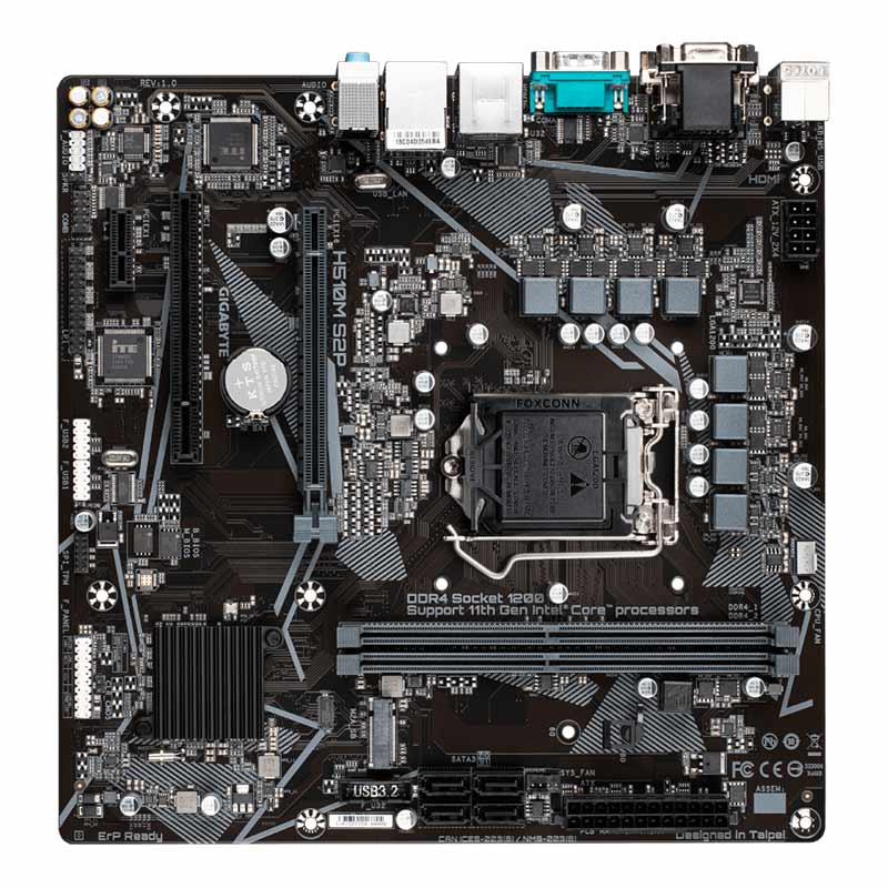 مادربرد گیگابایت H510M S2P rev. 1.0