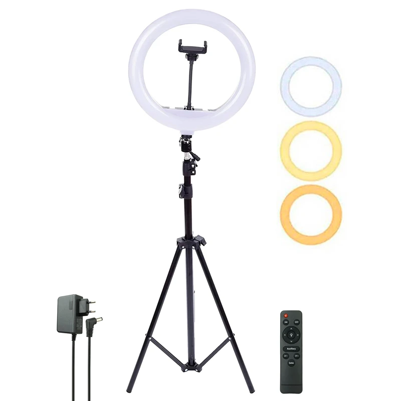 رینگ لایت پایه دار 14 اینچ Hero YQ-360A