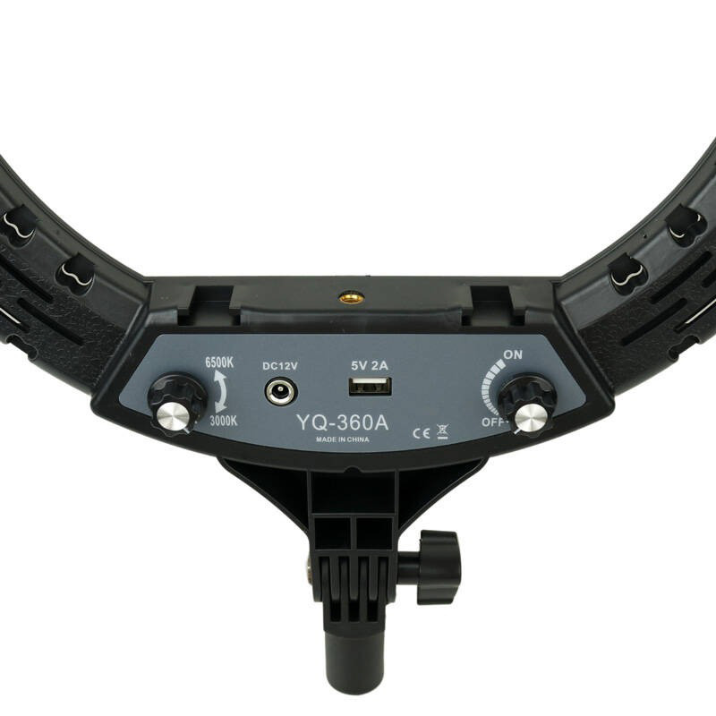 رینگ لایت پایه دار 14 اینچ Hero YQ-360A