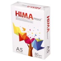 کاغذ A5 هیما پرینت 80 گرم بسته 500 عددی