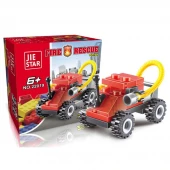 لگو ماشین آتش نشانی 29 تکه Jie Star Fire Rescue کد 22019