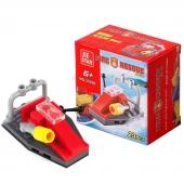 لگو قایق آتش نشانی 23 تکه Jie Star Fire Rescue کد 22020