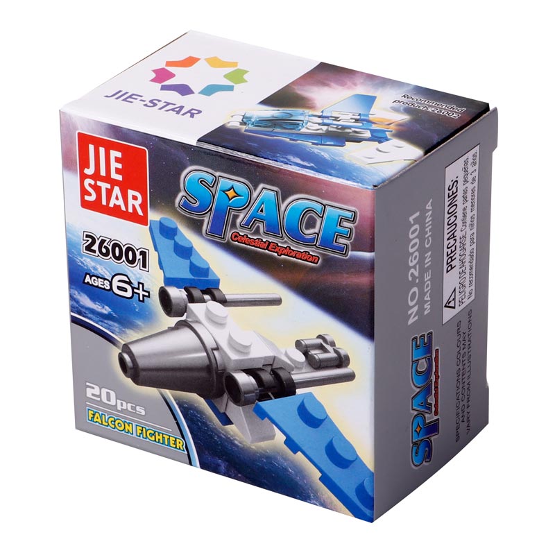 لگو هواپیما 20 تکه Jie Star Space کد 26001