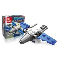 لگو هواپیما 20 تکه Jie Star Space کد 26001