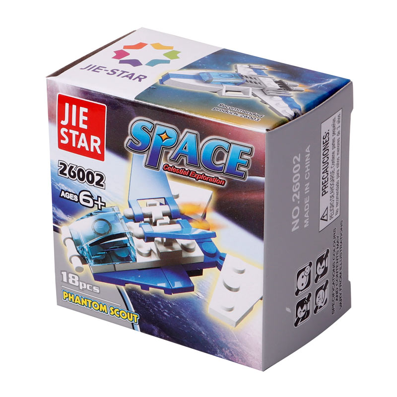 لگو فضاپیما 18 تکه Jie Star Space کد 26002