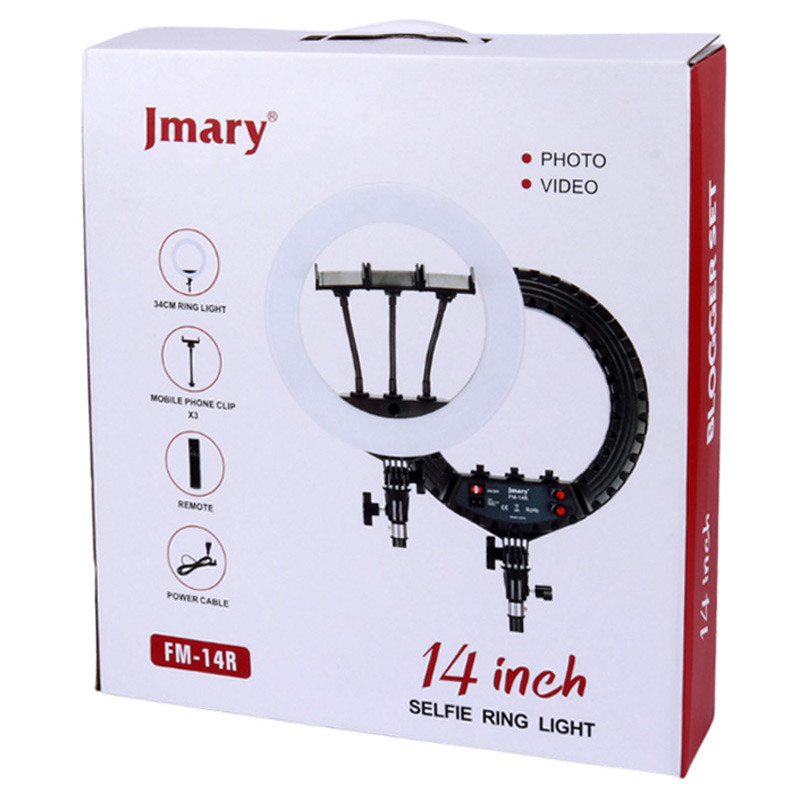 رینگ لایت پایه دار ″Jmary FM-14R 14