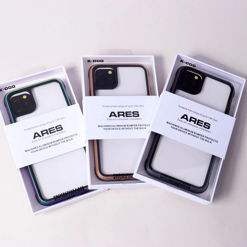 قاب ضد ضربه پشت شفاف K.doo Ares آیفون iPhone 11 Pro Max