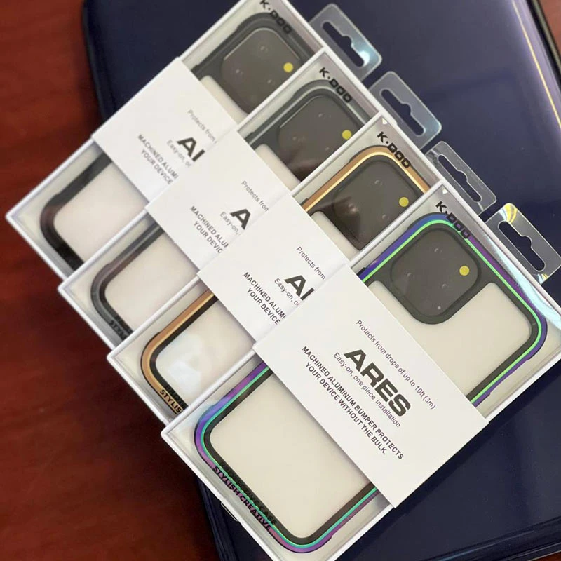 قاب ضد ضربه پشت شفاف K.doo Ares آیفون iPhone 12 / 12 Pro