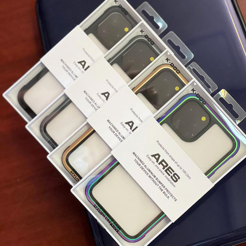 قاب ضد ضربه پشت شفاف K.doo Ares آیفون iPhone 12 / 12 Pro
