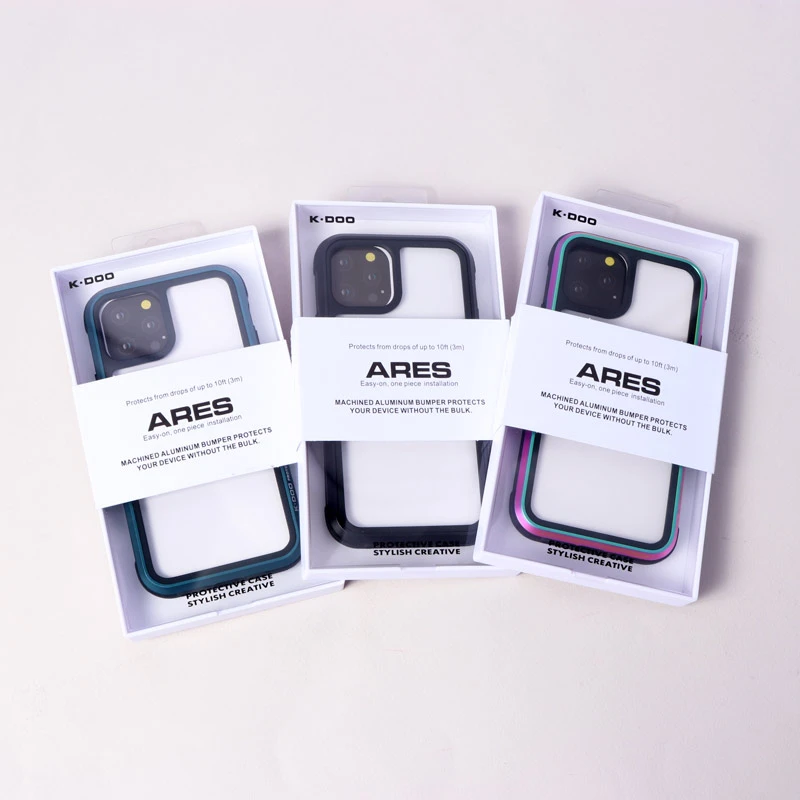 قاب ضد ضربه پشت شفاف K.doo Ares آیفون iPhone 12 / 12 Pro