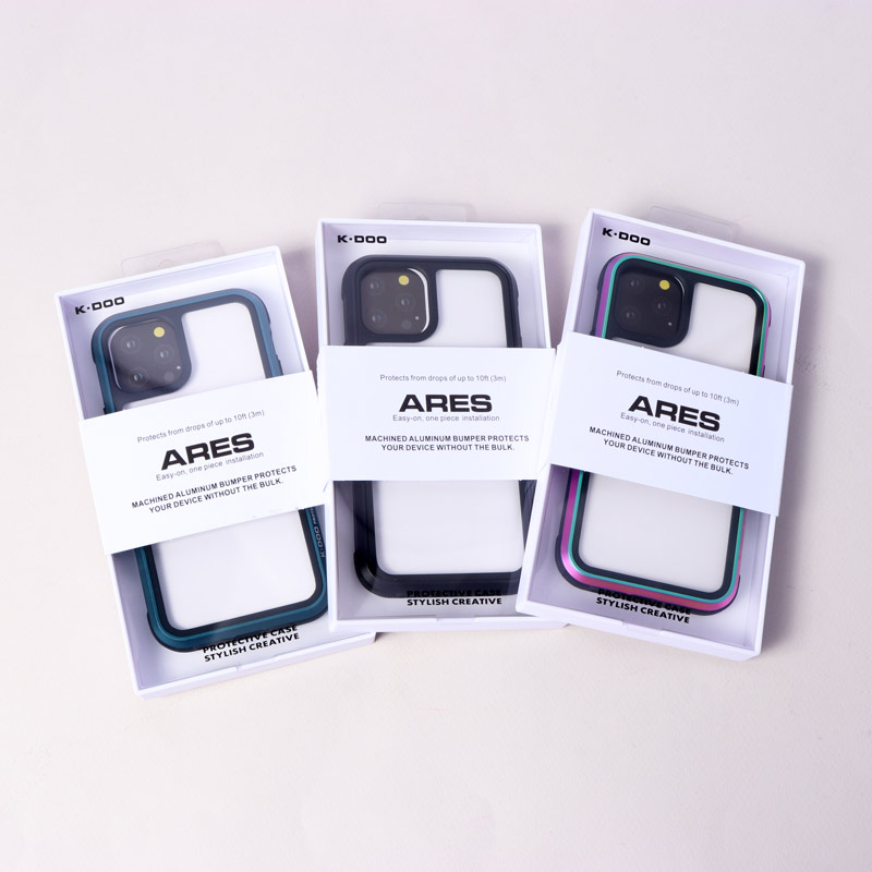 قاب ضد ضربه پشت شفاف K.doo Ares آیفون iPhone 12 / 12 Pro