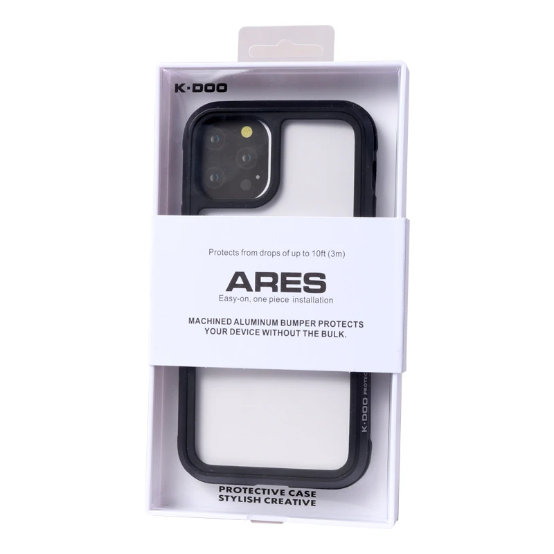 قاب ضد ضربه پشت شفاف K.doo Ares آیفون iPhone 12 Pro Max