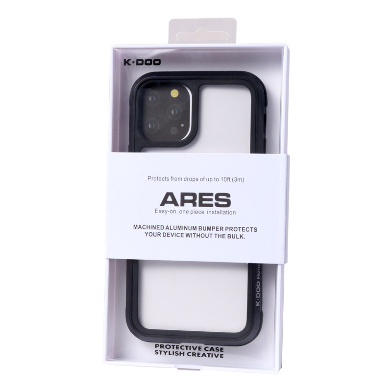قاب ضد ضربه پشت شفاف K.doo Ares آیفون iPhone 12 Pro Max