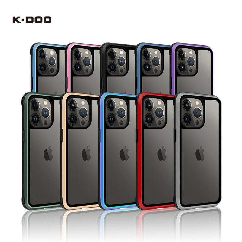 قاب ضد ضربه پشت شفاف K.doo Ares آیفون iPhone 12 Pro Max