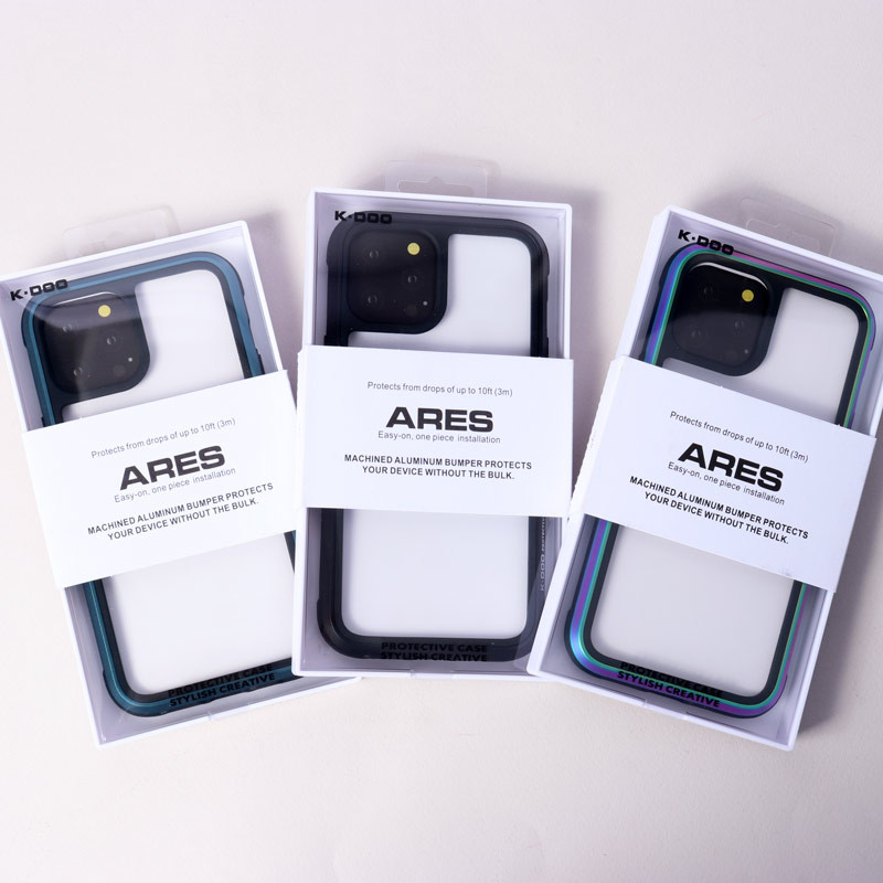 قاب ضد ضربه پشت شفاف K.doo Ares آیفون iPhone 12 Pro Max