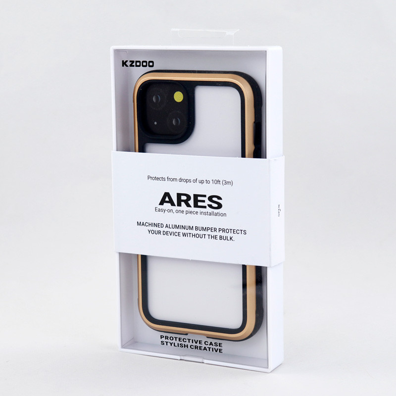 قاب ضد ضربه پشت شفاف Kzdoo Ares آیفون iPhone 13 / 14