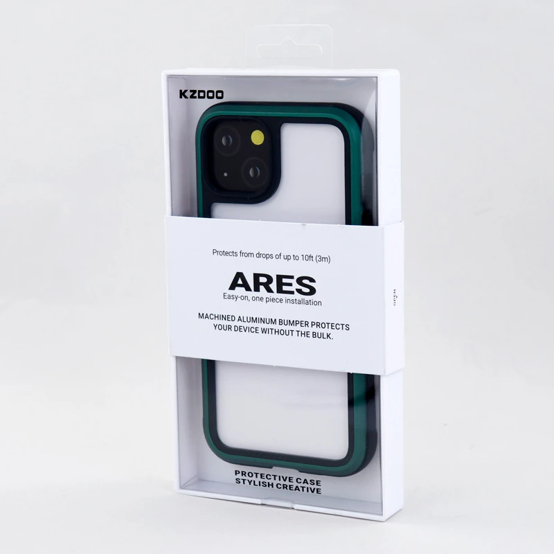 قاب ضد ضربه پشت شفاف Kzdoo Ares آیفون iPhone 13 / 14