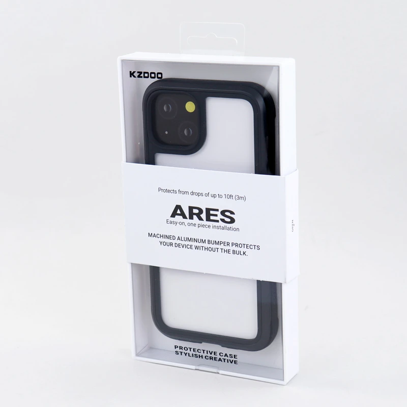 قاب ضد ضربه پشت شفاف Kzdoo Ares آیفون iPhone 13 / 14